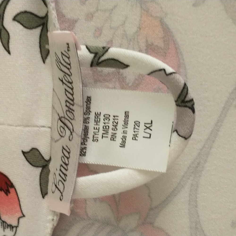 Linea Donatella Women's Robe L/XL Flower print